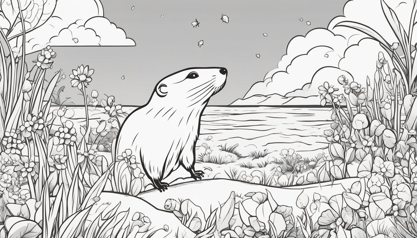 Moles Coloring Pages Free Colorings Book Coloringsbook