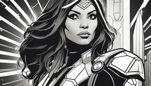 Marvel Characters in Gamora Coloring Pages