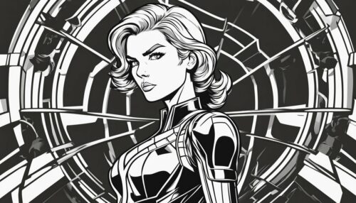 Black Widow Coloring Pages