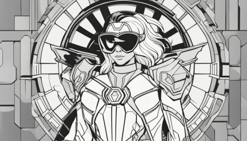 Exploring Black Widow Coloring Pages