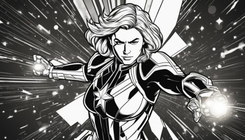 Captain Marvel Coloring Pages