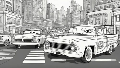 Cars 2006 Coloring Pages Overview