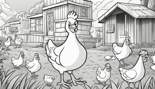 Chicken Run Coloring Pages