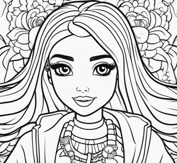 Coloring Pages Barbie: 20 Free Colorings Book