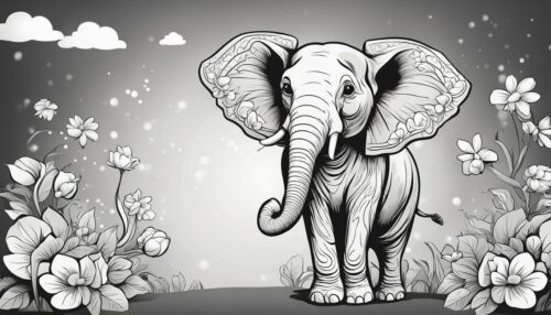 The Joy of Elephant Coloring Pages