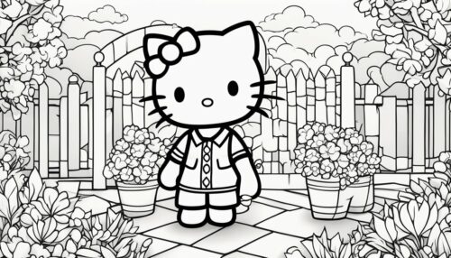 Coloring Pages Hello Kitty