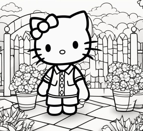 Coloring Pages Hello Kitty: 13 Free Colorings Book