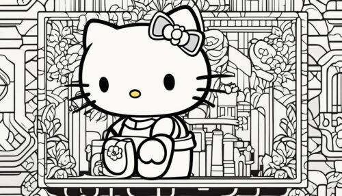 Hello Kitty Coloring Pages