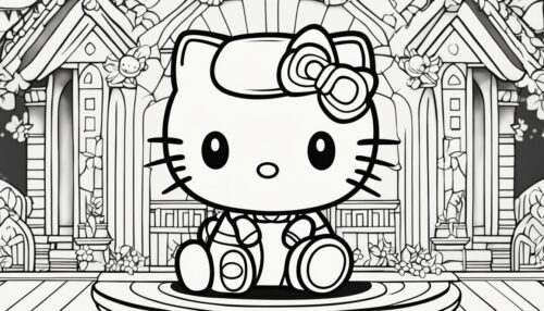 Hello Kitty Coloring Pages