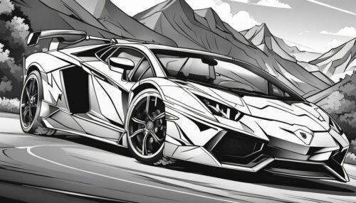 Coloring Pages Lamborghini