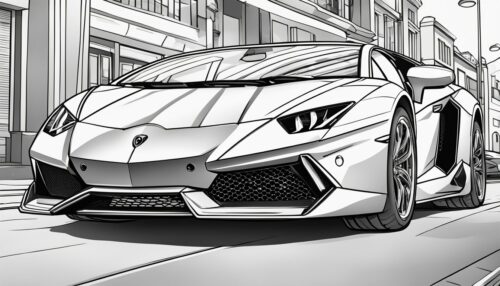 Coloring Pages Lamborghini