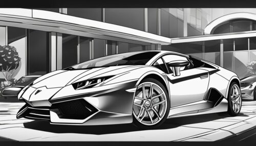 Exploring Lamborghini Coloring Pages