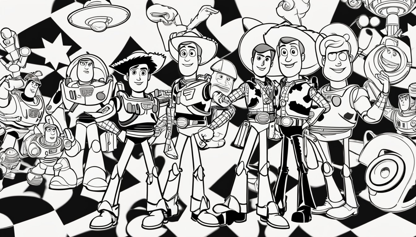 Coloring Pages Toy Story: 13 Printable Sheets