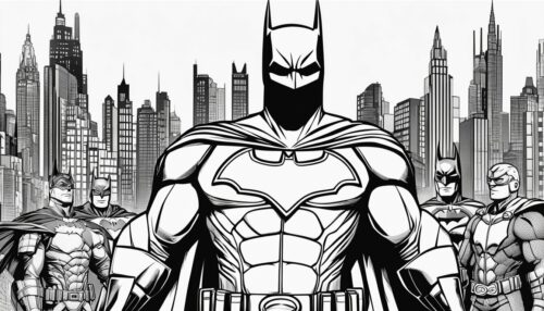 How to Use Batman Coloring Pages