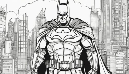 Dark Knight Batman Coloring Pages