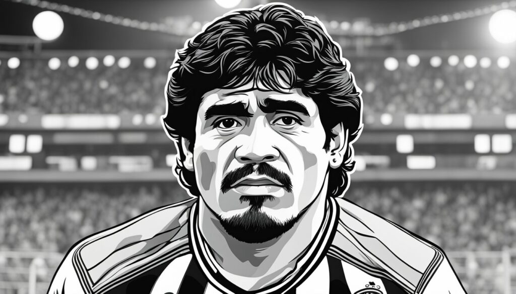 Diego Maradona Coloring Pages: 10 Free Printable Sheets