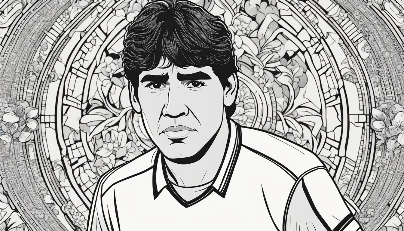 Diego Maradona Coloring Pages: 10 Free Printable Sheets