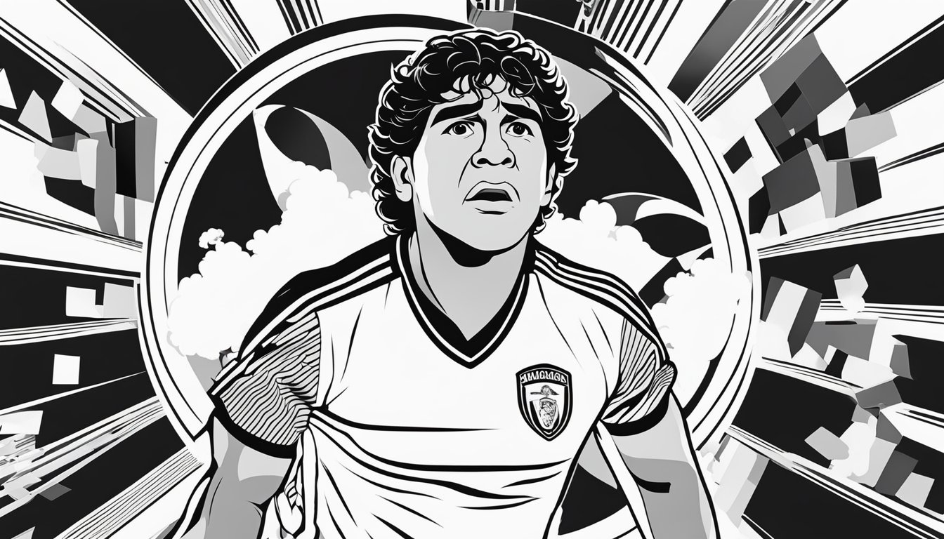 Diego Maradona Coloring Pages: 10 Free Printable Sheets