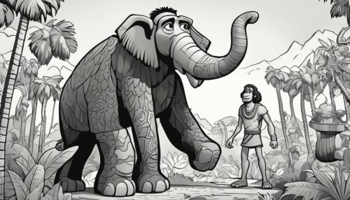 Early Man Coloring Pages