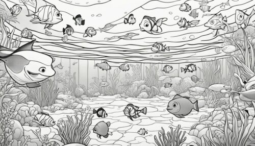 Finding Nemo Coloring Pages