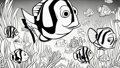 Finding Nemo Coloring Pages