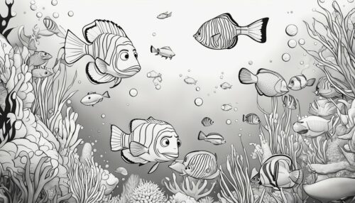 Finding Nemo Coloring Pages