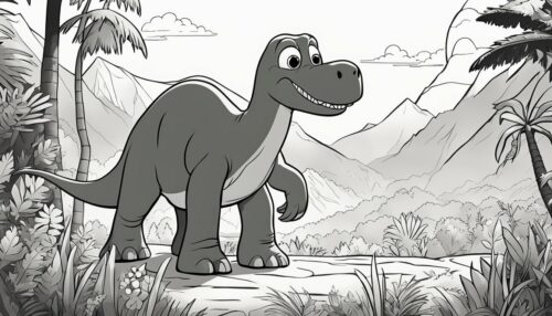 Good Dinosaur Coloring Pages