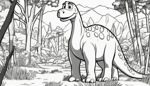 Good Dinosaur Coloring Pages