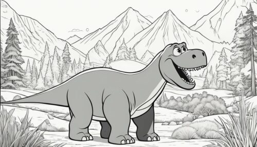 Good Dinosaur Coloring Pages