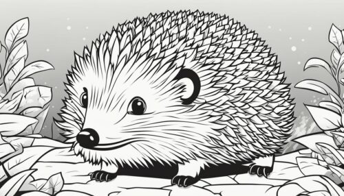 Hedgehogs Coloring Pages