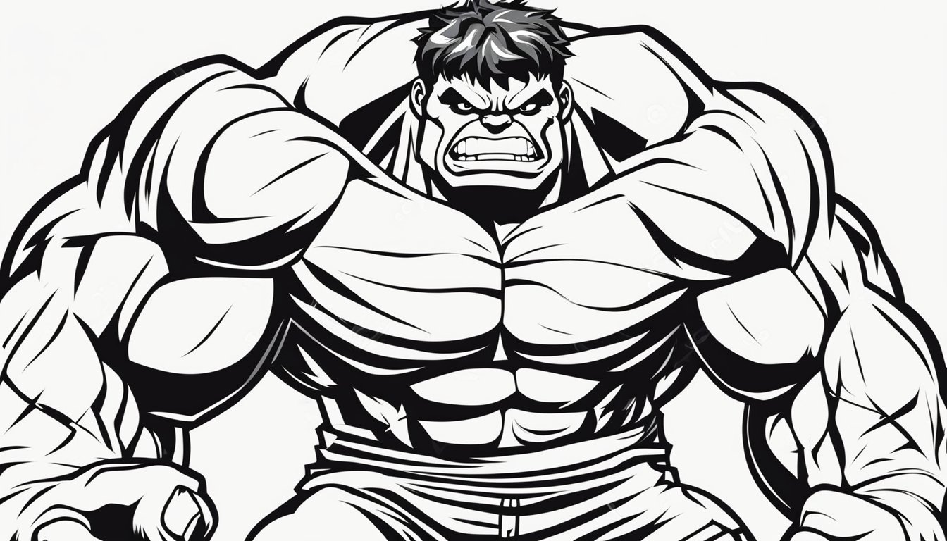 Hulk Coloring Pages: 17 Free Colorings Book – Coloringsbook.com