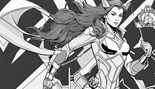 Jean Grey Coloring Pages