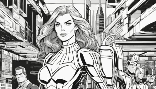 Jean Grey Coloring Pages