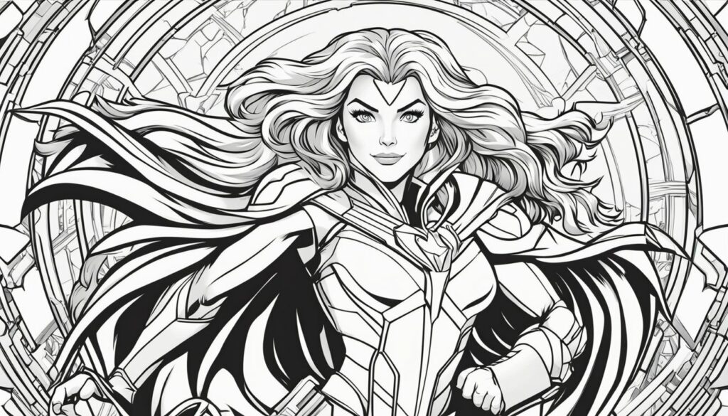 Jean Grey Coloring Pages: 13 Free Colorings Book - Coloringsbook.com