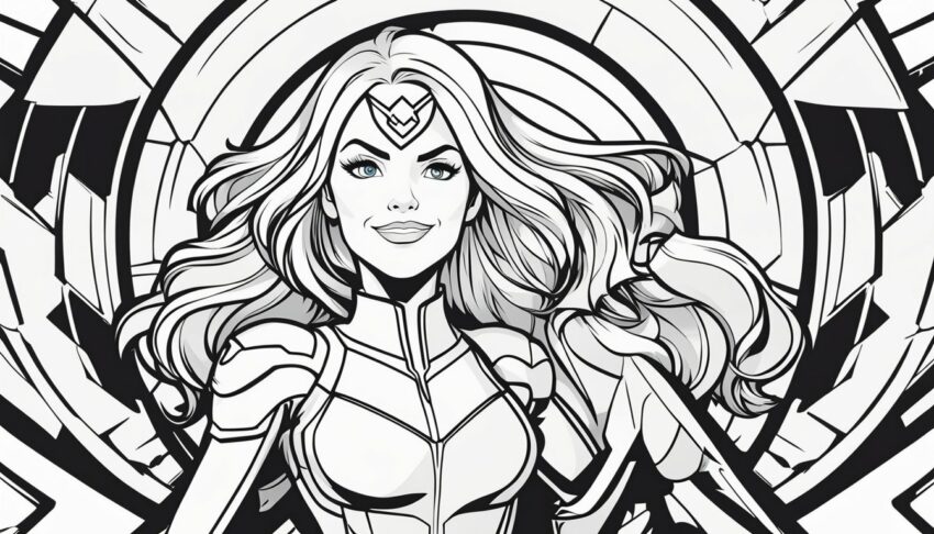 Jean Grey Coloring Pages: 13 Free Colorings Book - Coloringsbook.com