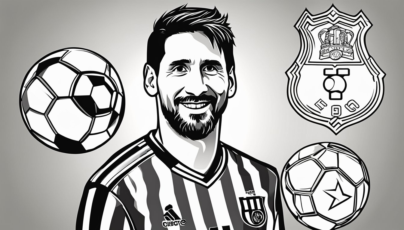 Lionel Messi Coloring Pages: 11 Free Printable Sheets