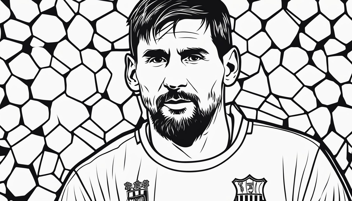 Lionel Messi Coloring Pages: 11 Free Printable Sheets