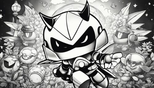 Meta Knight Coloring Page