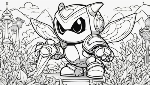 How to Download and Print Meta Knight Coloring Pages