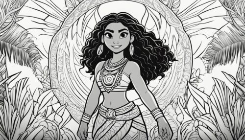 Moana Coloring Pages