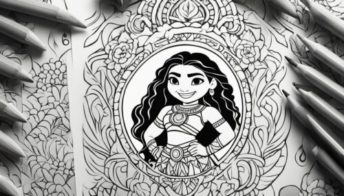 Moana Coloring Pages