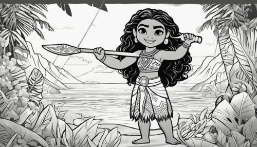 Moana Coloring Pages