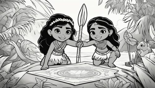 Moana Coloring Pages Overview