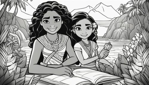 Moana Coloring Pages Overview