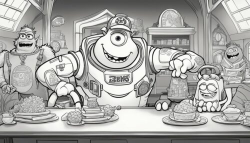 Monsters University Coloring Pages