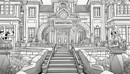 Understanding Monsters University Coloring Pages