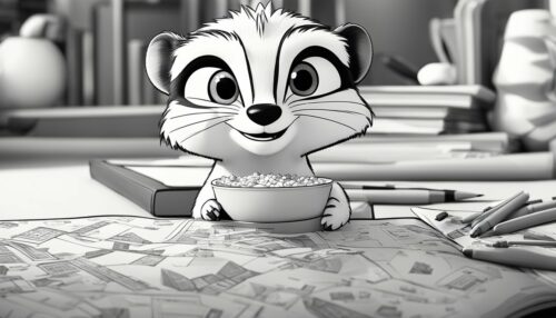 Exploring Over the Hedge Coloring Pages