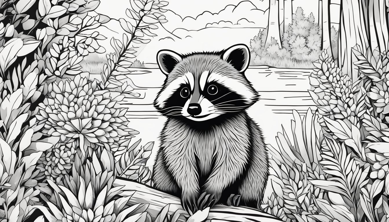 Raccoon Coloring Pages: 11 Free Colorings Book