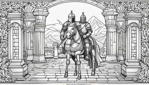 Free Knight Coloring Pages for Kids