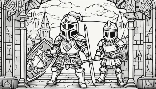 Free Knight Coloring Pages for Kids